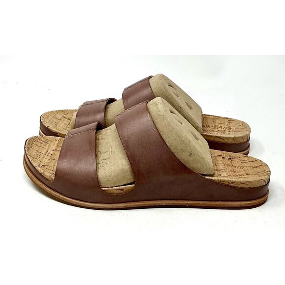 Kork-Ease  Tutsi Dual-Band Leather Sandal Brown Size 9 NIB - Picture 7 of 11